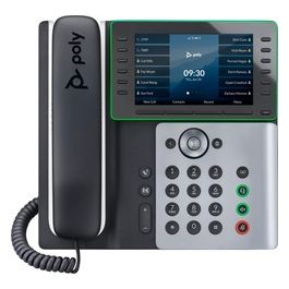 POLY Telefono IP Edge E550 Abilitato per PoE