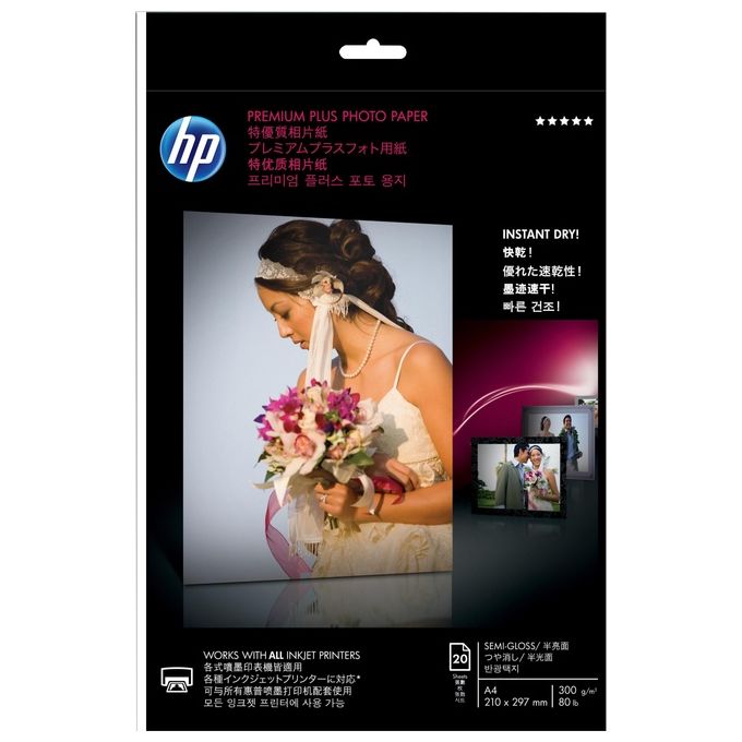Hp Premium Plus Semi-gloss Photo Paper