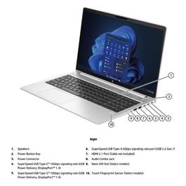 ProBook 450 G10 i5-1335u 8Gb Hd 512Gb Ssd 15.6" Windows 11 Pro