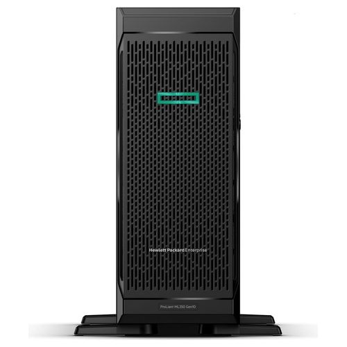 HP ProLiant ML350 Gen10 Base Server Tower 4U a 2 Vie 1 x Xeon Silver 4210R / 2.4 GHz 16GB SAS Hot-Swap 2,5"