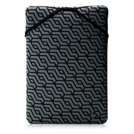 HP Protective Reversibile Sleeve per Notebook fino a 15.6" Design Reversibile Geometrico/Nero