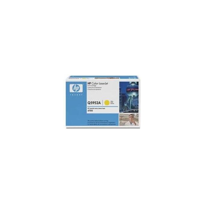 Image of HP Q5952AC Giallo originale LaserJet toner ( Q5952A ) Contract per Color LaserJet 4700, 4700dn, 4700dtn, 4700n, 4700ph+