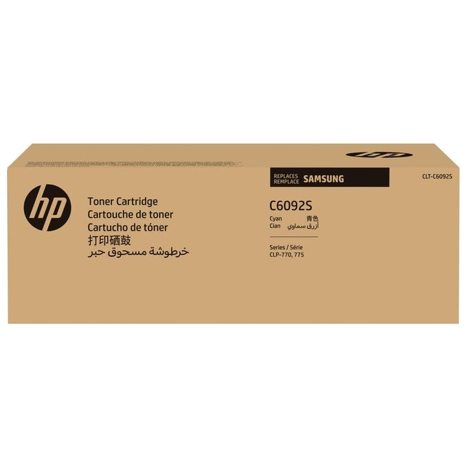 Samsung SU082A Toner originale CLT-C6092S per stampanti laser con resa 7000 pagine colore Ciano