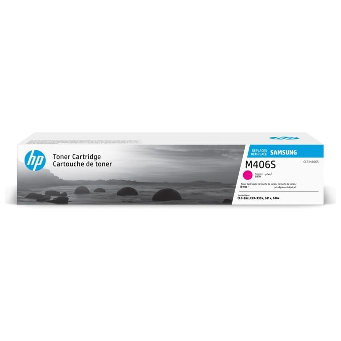 Image of HP Samsung CLT-M406S Magenta originale toner (SU252A)