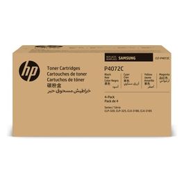 HP Samsung CLT-P4072C Confezione da 4 nero, giallo, cyan, magenta originale cartuccia toner (SU382A)