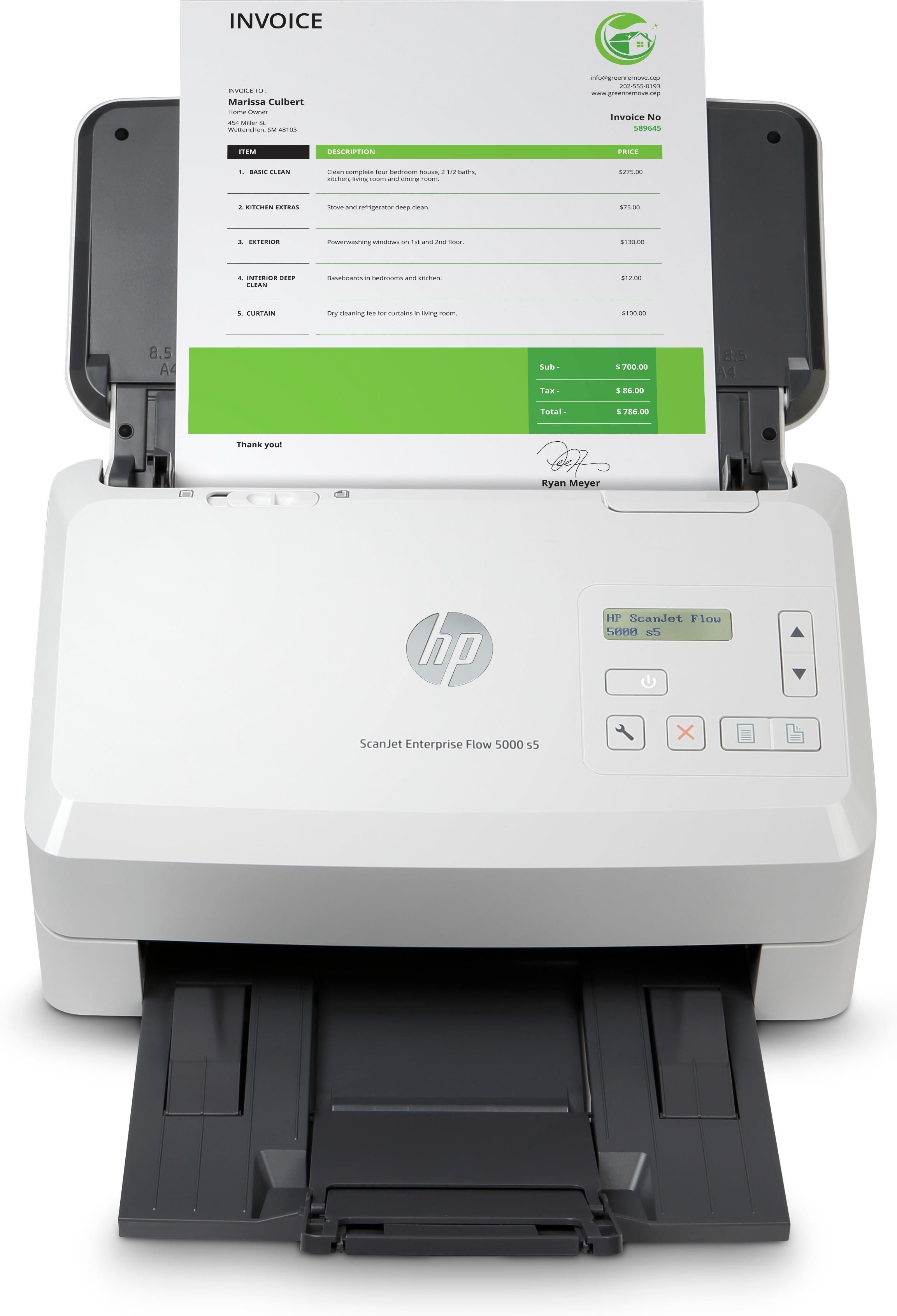 Как осуществить двухстороннее сканирование на сканере hp scanjet enterprise flow 5000 s5