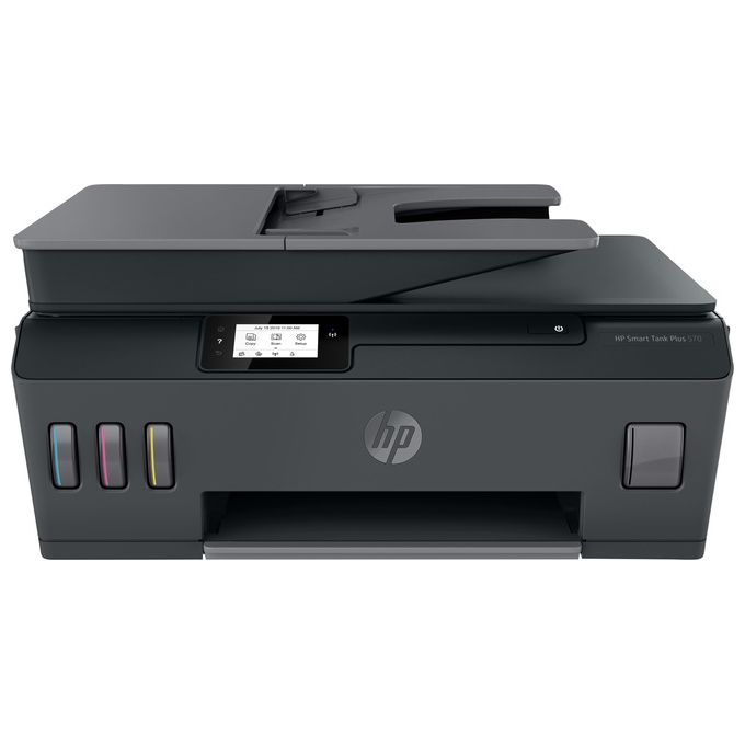 HP Stampante Inkjet Multifunzione Smart Tank Plus 570 Risoluzione 4800x1200 DPI A4 Wi-Fi Nera