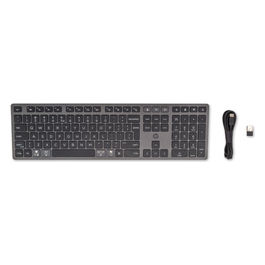Tastiera Wireless Ricaricabile Multidispositivo 720 Nera