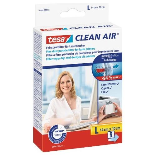 HP Tesa Clean Air Filtro per Stampante 140x100mm