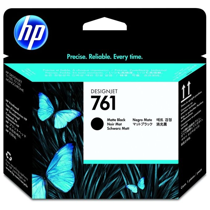 Hp Testina Nero 761 opaco Nero Opaco