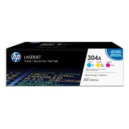 Hp Toner 304a Tripack Ciano Magenta Giallo