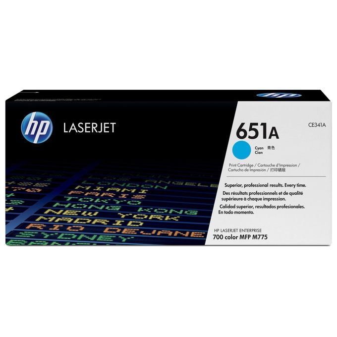 Hp Toner 651a Laserjet (ciano)