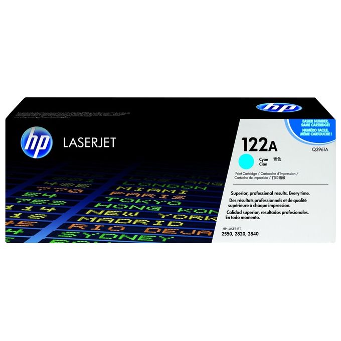 Hp toner ciano 4000 pagine per laserjet 2550 2840