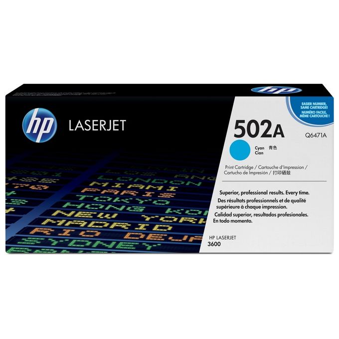 Hp toner ciano per colorlaserjet 4000 pagine