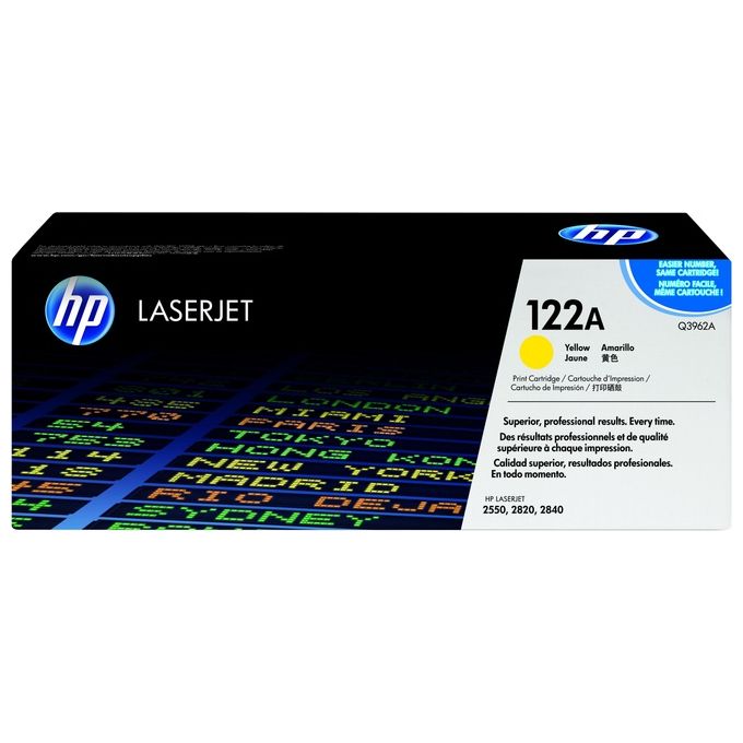 Hp toner giallo 4000 pagine per laserjet 2550 2840