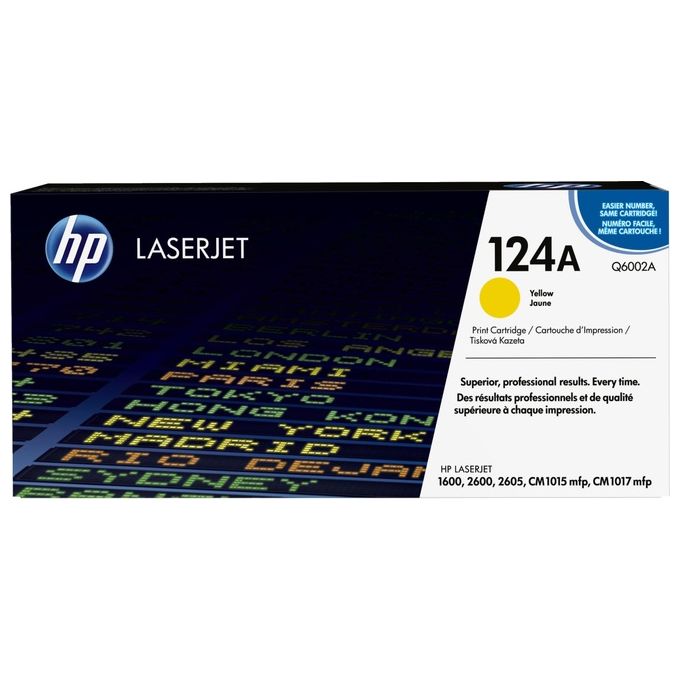 Image of Hp toner giallo per color lj 2600 2000 pagine