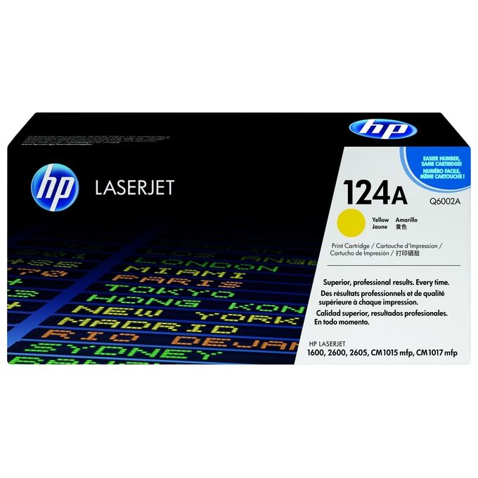 Hp toner giallo per color lj 2600 2000 pagine