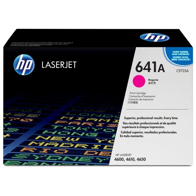 Hp toner magenta 8000 pagine per clj 4600 serie