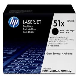 Hp toner nero alta capacita 13000 pagine dual pack