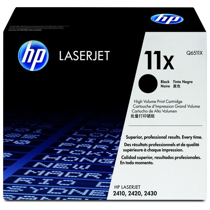 Hp toner nero laserjet 12000 pagine per 2410/20/30