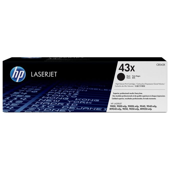 Hp toner  nero laserjet 9000 series alta capacita