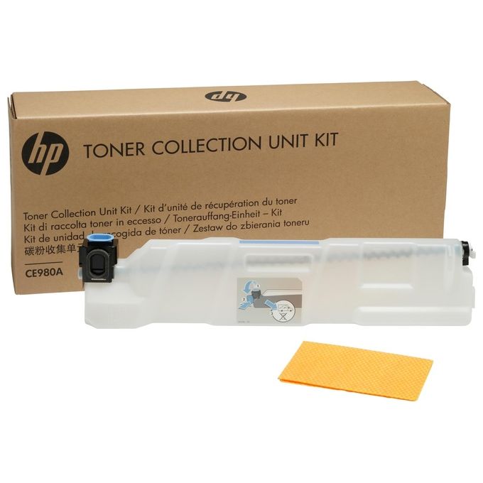 HP CE980A Kit di Raccolta Toner per Stampanti LaserJet Capacita' 150000 Pagine colore Nero Ciano Giallo Magenta
