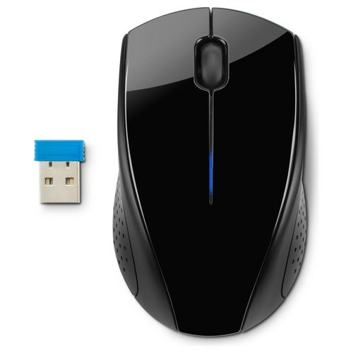 HP Wireless Mouse 220 Tecnologia LED Blu Design Moderno Nero