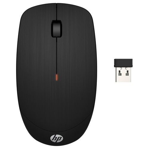 HP Wireless X200 Mouse con Sensore di Precisione Nero