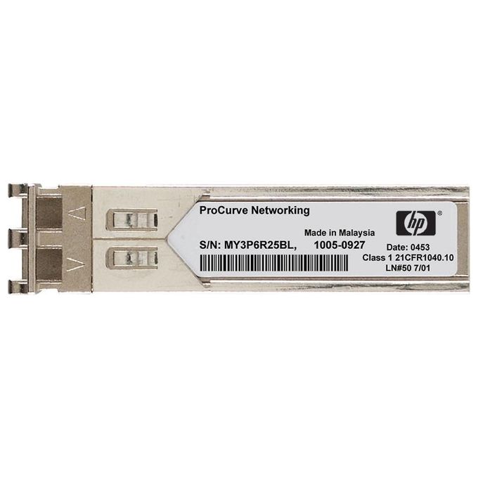 HP X130 Modulo transceiver SFP+ 10GBase-SR LC per HP 12504, 5120, 5500, 5810, 5900AF, 5920AF, A5830AF, FlexFabric 1.92, 11908