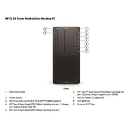 Z2 G9 Tower i9-13900k 32Gb Hd 1Tb Ssd Windows 11 Pro