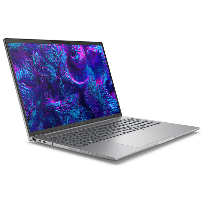 Hp ZBook 8 G1i, workstation mobile 16'', Intel Ultra 9, 32GB RAM, 1TB SSD, RTX 500 Ada, argento