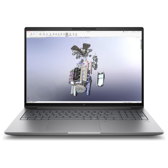 HP, Zbook X G1i, Workstation Mobile, 16'', Intel Core Ultra 7 255H, 32GB RAM, 1TB SSD, NVIDIA RTX PRO 2000, Windows 11 Pro