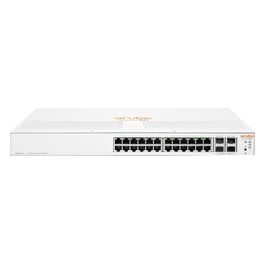 HPE Aruba Instant On 1930 24g Class4 Poe 4sfp/sfp 195w Gestito L2 Gigabit Ethernet 10/100/1000 Supporto Power Over Ethernet 1U Bianco