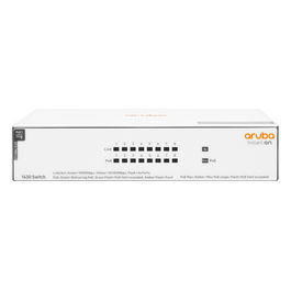 HPE Aruba Instant On 1430 Switch di Rete 8G PoE 64W Non Gestito L2 Bianco