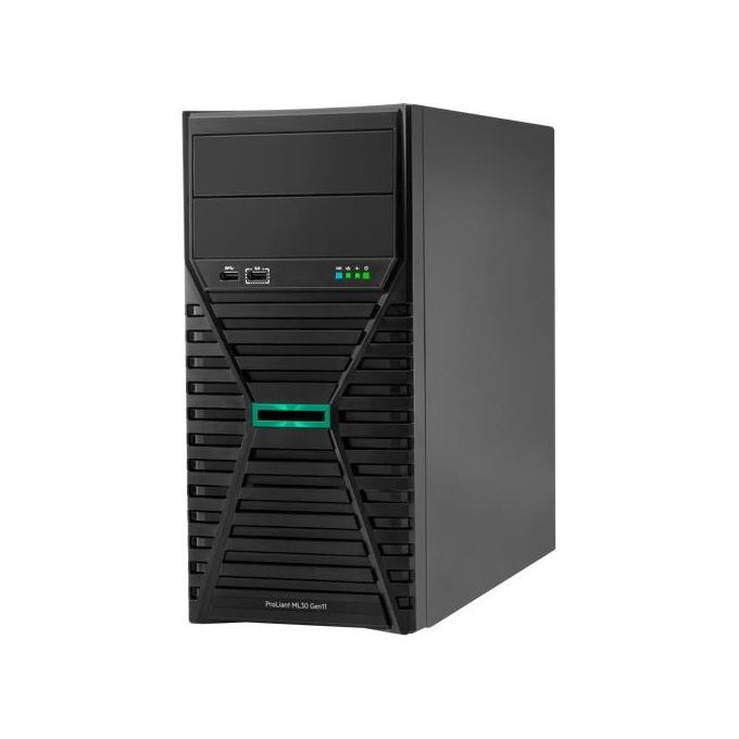 HPE ProLiant ML30 Gen11 Server Tower 4U Intel Xeon E E-2414 2.6 GHz 16Gb DDR5-SDRAM 350W