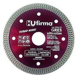 Disco Diamantato Corona Continua Gres Rosso Dia.115mm