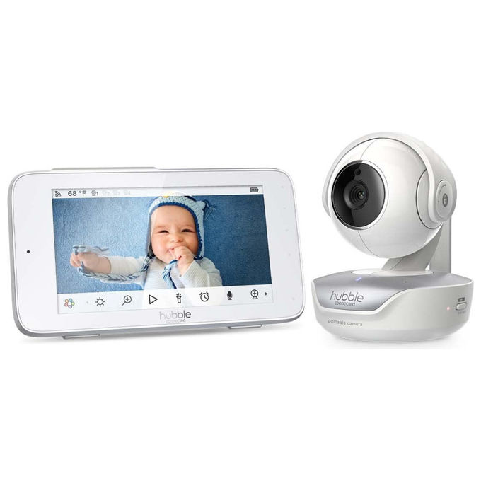 Image of Hubble Nursery Pal Deluxe Touch Smart HD Baby Monitor