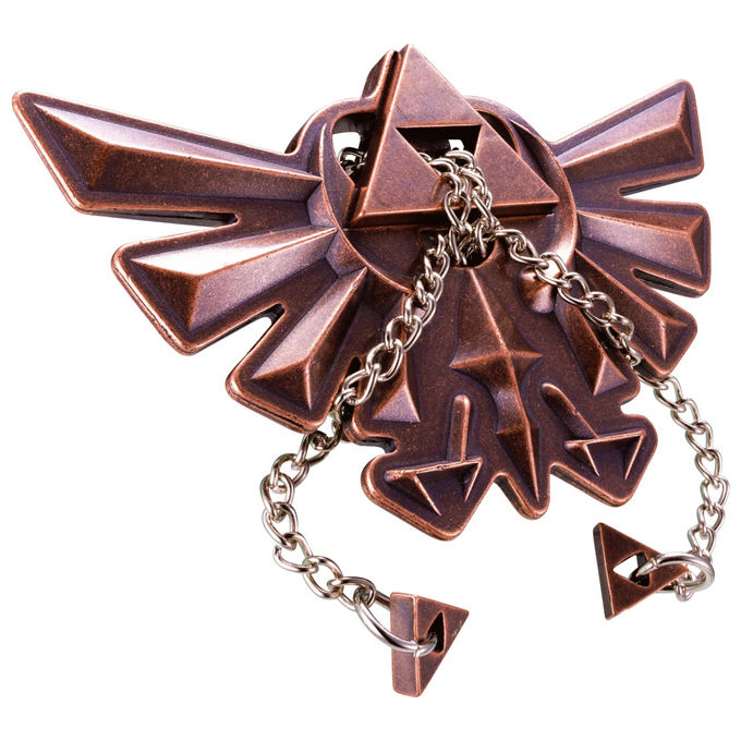 Huzzle, Puzzle Zelda Hyrule Crest, Difficolta' 4, Multicolore