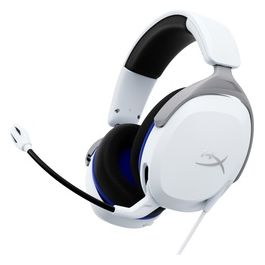 Cloud Stinger II Core Cuffie da Gaming Connessione Cablata a 35 mm Audio Immersivo Telaio in Plastica Cuscinetti in Memory Foam Rivestiti in Tessuto Adatto per PC PS4 e PS5 Bianco