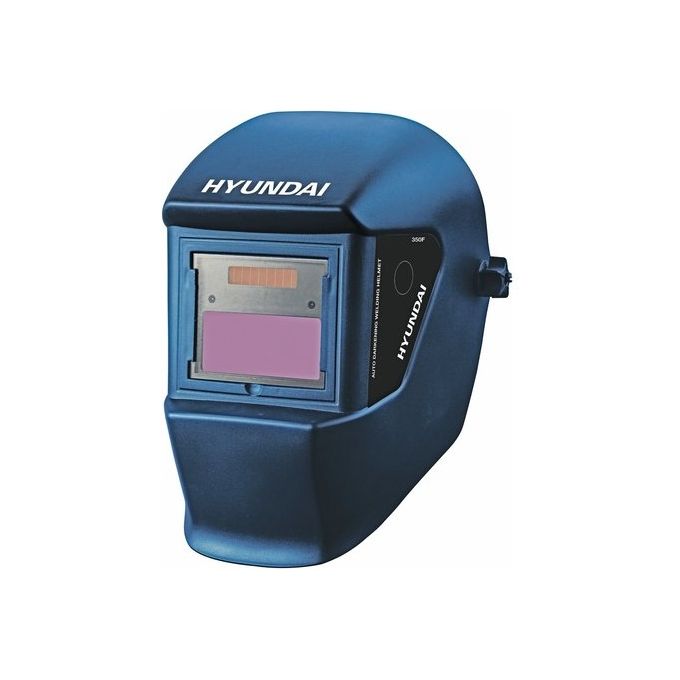 Hyundai Power Products Maschera da Saldatore Auto Oscurante con Batteria a Celle Solari