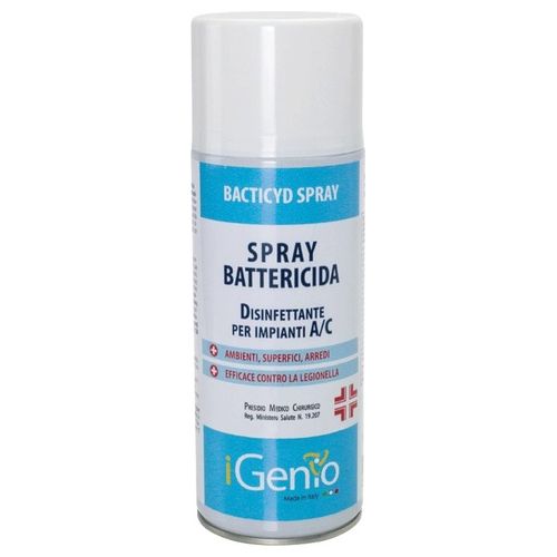 I-Genio 911 Spray Battericida Disinfettante per Impianti A/C Condizionatori Split e Climatizzatori 400ml