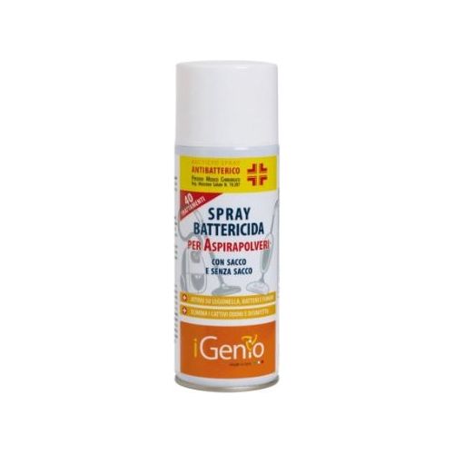 I-Genio 919 Spray Disinfettante Profumato per Aspirapolvere con Sacco