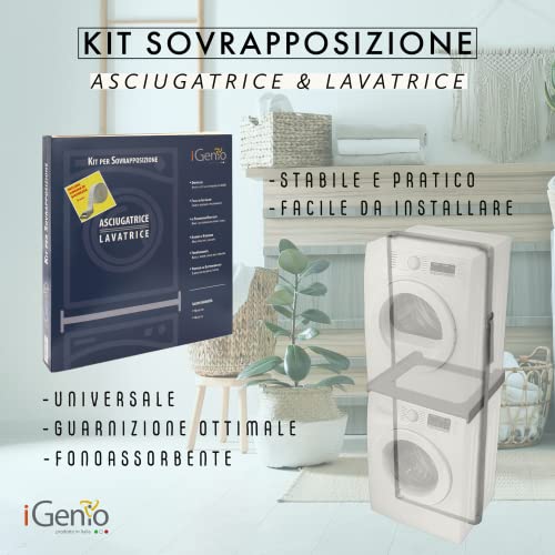 I-Genio 997 Kit per Sovrapposizione Colonna Lavatrice