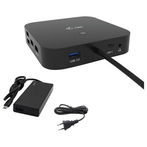 I-Tec C31HDMIDPDOCKPD65 Usb-C Hdmi DP Docking Station With Power Delivery 65W e Universal Charger 77W