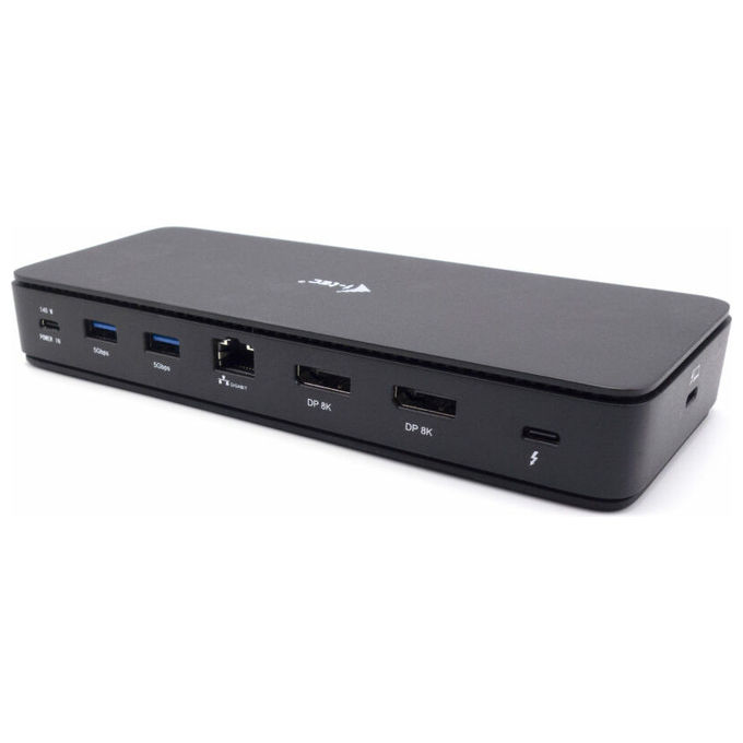 I-tec Docking Station Thunderbolt 4 Dual DisplayPort 92W Nero
