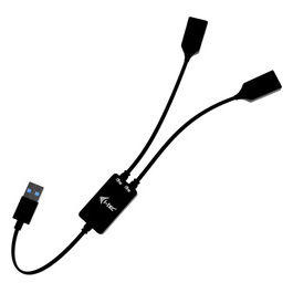 Hub USB-A 2 Porte USB 3.2 Gen 1 Nero