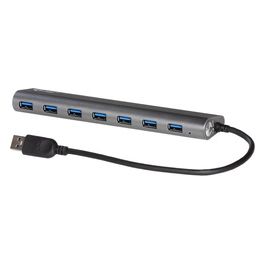 I-Tec Metal U3HUB778 Hub di Interfaccia Usb 3.0 Type-A 5000Mbit/s Argento