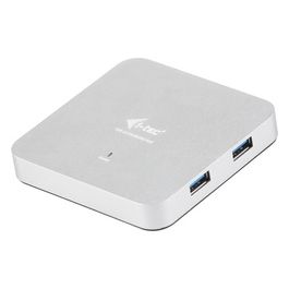 I-tec Metal U3HUBMETAL4 Hub di Interfaccia Usb 3.0 Type-A 5000Mbit/s Argento