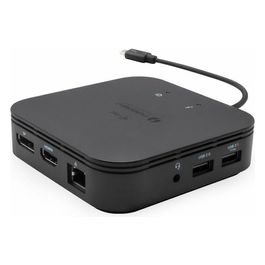 I-Tec Thunderbolt 3 Travel Dock Dual 4K Display con Power Delivery 60W  Universal Charger 77W