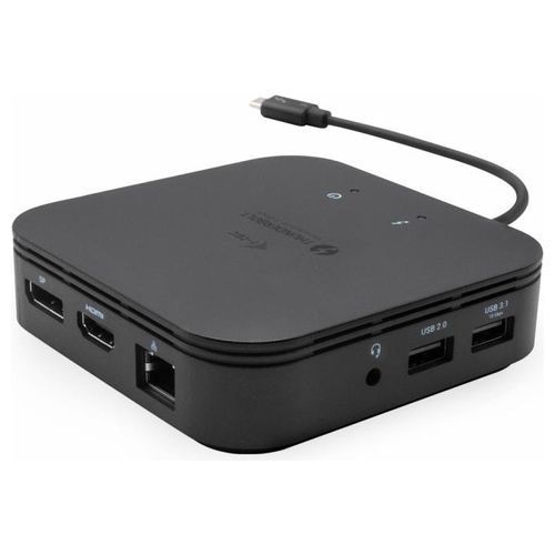 I-Tec Thunderbolt 3 Travel Dock Dual 4K Display con Power Delivery 60W  Universal Charger 77W